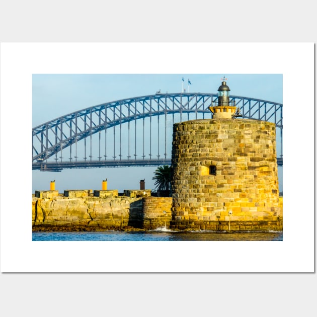 Fort Denison, Sydney Harbour, Sydney, NSW, Australia Wall Art by Upbeat Traveler